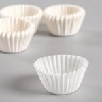 Тарталетка для конфет, белая, 25 шт, размер 30*24 мм 3