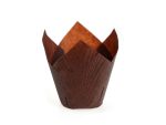 Форма бумажная Тюльпан, коричневая, размер 50*80 мм 6