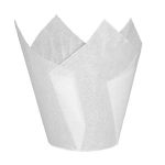 Форма бумажная Тюльпан, белая, размер 50*80 мм 6