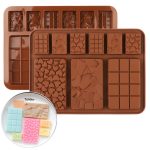 Форма силиконовая для шоколада Супермикс, 9 ячеек 4