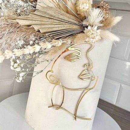 Боковой топпер «Happy Birthday 9», серебро 19