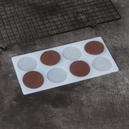 Форма силиконовая для леденцов Облака, 5 ячеек 10