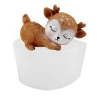 Молд силиконовый Олененок с хвостиком кверху 4