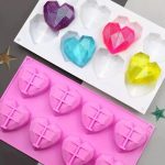 Форма силиконовая Геометрия любви, 8 ячеек 5