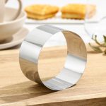 Форма для выпечки неразъемная, Круг, размер: 10 см h5 6