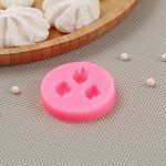 Молд силиконовый Клубника, 3 ячейки 8