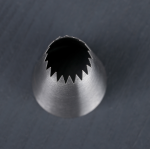 Насадка кондитерская Французкая звезда, 16 зубцов, выход 1,7 см 8