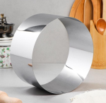 Форма для выпечки неразъемная, Круг, размер: 20 см h10 3