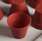 Набор силиконовых форм Цветочные горшочки, 6 шт 5