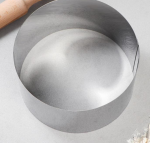 Форма для выпечки неразъемная, Круг, размер: 18 см h10 5