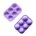 Форма силиконовая Шарики 5 см, 6 ячеек 9