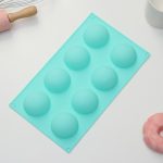Форма силиконовая Шарики 5,4 см, 8 ячеек 7