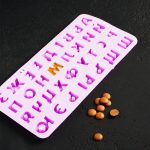 Молд силиконовый Алфавит Буквы, 33 ячейки 11