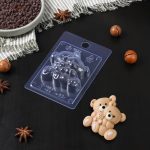 Форма пластиковая Объятия мишек 3