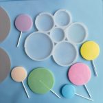 Форма силиконовая для леденцов Кругляши, 6 ячеек 5