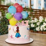 Воздушные шарики для торта цветные, 20 шт 3