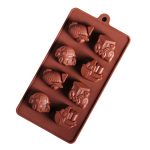 Форма силиконовая Машинки/транспорт, 8 ячеек 6