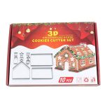 Набор металлических вырубок Пряничный домик, 10 шт 4