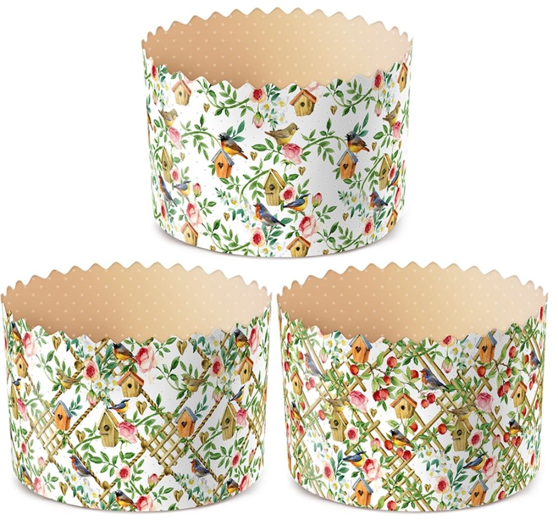 Форма бумажная Тюльпан, розовая, размер 50*80 мм 6