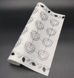 Коврик армированный "Макарон" с разметкой, размер: 29*26 см 5