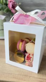 Коробка для кулича и пасхи с подложкой ЛХДФ 14*14*17,5 см, цвет белый 8